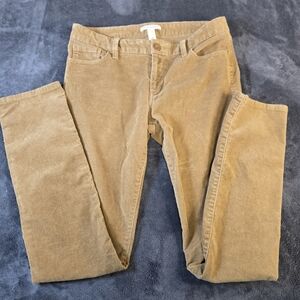 Banana Republic Women's Size 29 Fall Acorn Skinny Corduroy Stretch Pants Jeans